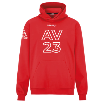 AV23 hoodie heren (rood)