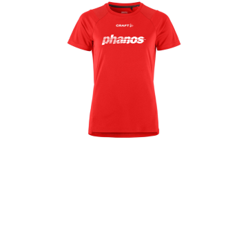 Phanos Rush SS Tee Teamwear dames