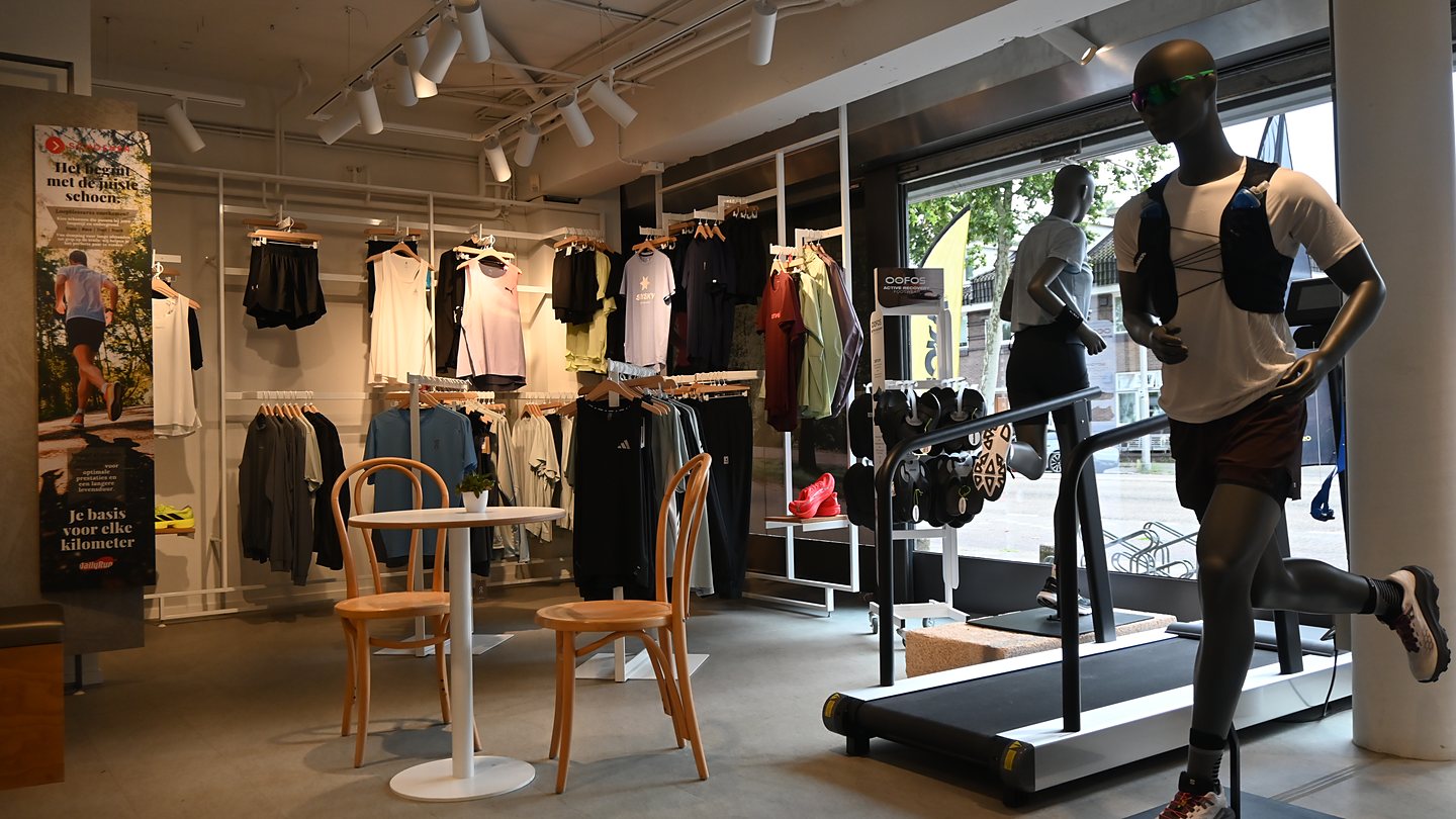 Interieur van DailyRun Amsterdamse Bos